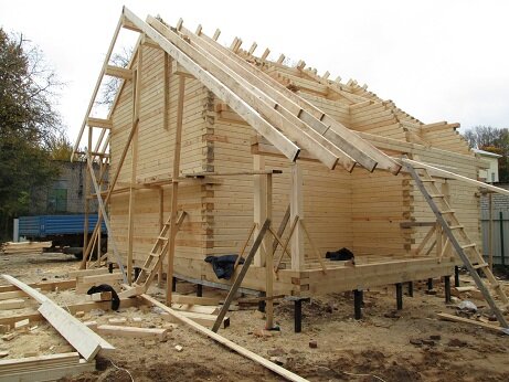 Валдай 9х10 стропила