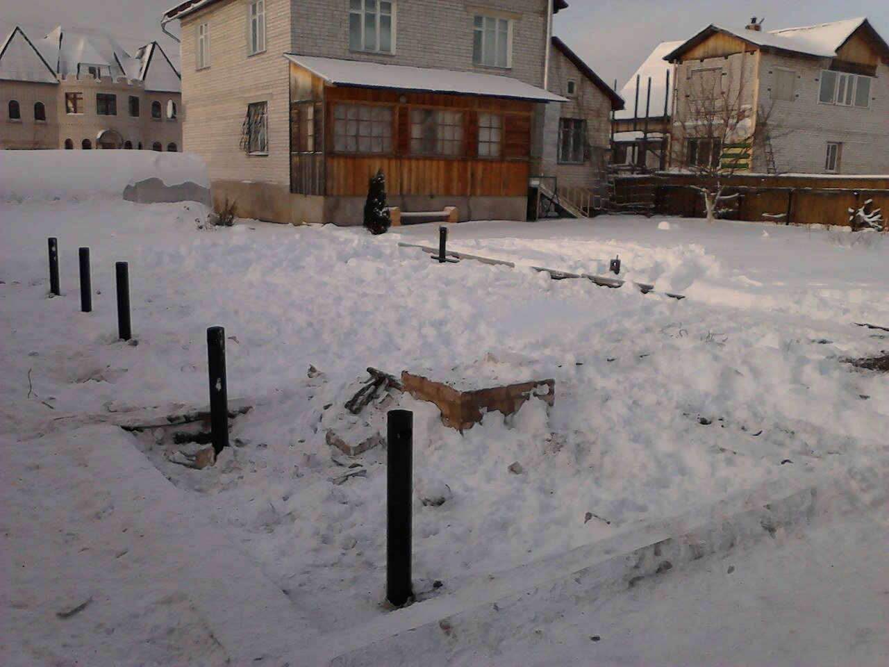 Свайный фундамент 2