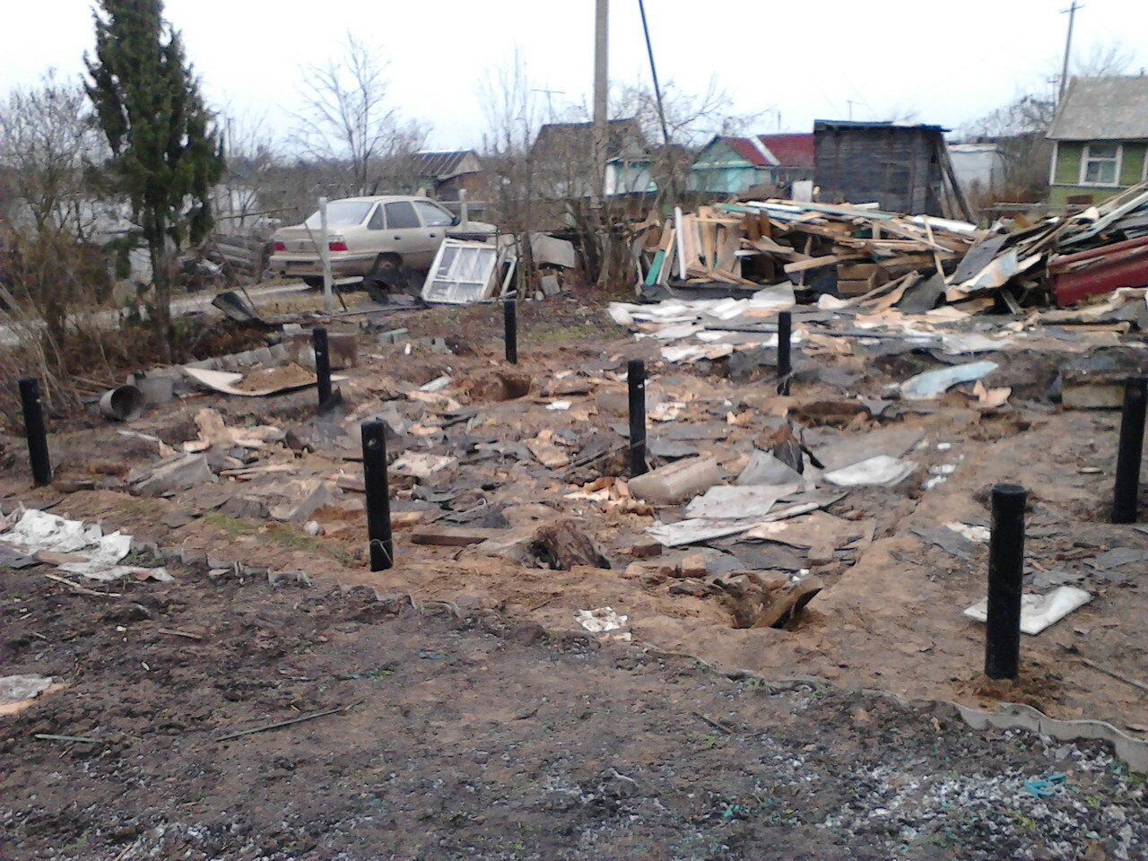 Свайное поле